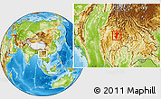 Physical Location Map of Pang-Yang