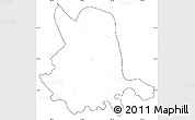 Blank Simple Map of Pinlaung, cropped outside, no labels