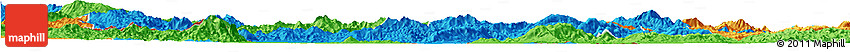 Political Horizon Map of Tachilek