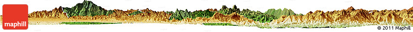 Satellite Horizon Map of Tangyan, physical outside