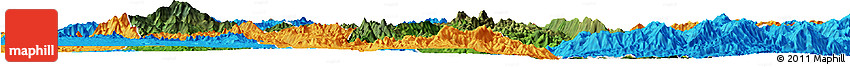 Satellite Horizon Map of Tangyan, political outside