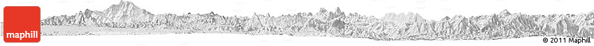 Silver Style Horizon Map of Tangyan