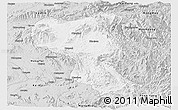 Silver Style Panoramic Map of Tangyan