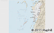 Classic Style 3D Map of Kawthaung