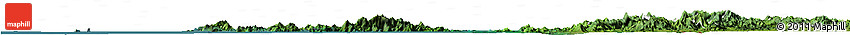 Satellite Horizon Map of Kawthaung