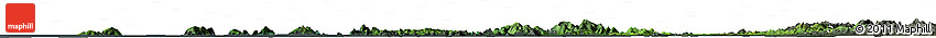 Satellite Horizon Map of Mergui, darken, semi-desaturated