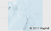 Gray 3D Map of Cocos Islands
