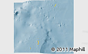 Savanna Style 3D Map of Cocos Islands