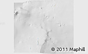 Shaded Relief 3D Map of Cocos Islands, lighten, desaturated