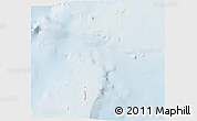 Shaded Relief 3D Map of Cocos Islands, lighten