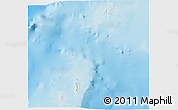 Shaded Relief 3D Map of Cocos Islands
