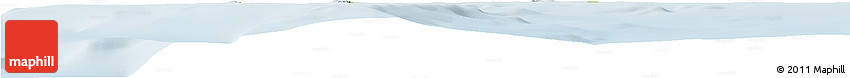 Physical Horizon Map of Cocos Islands, lighten