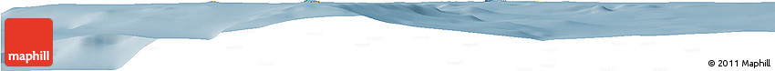 Savanna Style Horizon Map of Cocos Islands