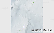 Physical Map of Cocos Islands, lighten, semi-desaturated