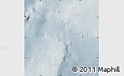 Shaded Relief Map of Cocos Islands, semi-desaturated