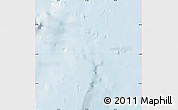 Silver Style Map of Cocos Islands, single color outside