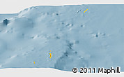 Savanna Style Panoramic Map of Cocos Islands