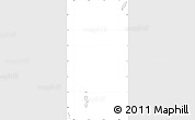 Blank Simple Map of Cocos Islands