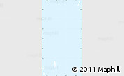 Gray Simple Map of Cocos Islands, single color outside