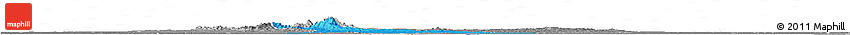 Political Horizon Map of Hlegu, desaturated