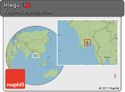 Savanna Style Location Map of Hlegu