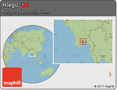 Savanna Style Location Map of Hlegu