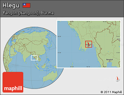 Savanna Style Location Map of Hlegu