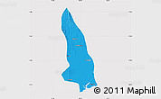 Political Map of Hlegu, cropped outside