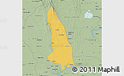 Savanna Style Map of Hlegu