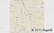 Shaded Relief Map of Hlegu