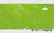 Physical Panoramic Map of Hlegu