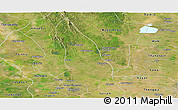 Satellite Panoramic Map of Hlegu