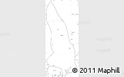 Blank Simple Map of Hlegu