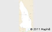 Classic Style Simple Map of Hlegu