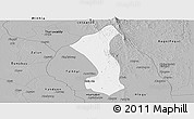 Gray Panoramic Map of Hmawbi