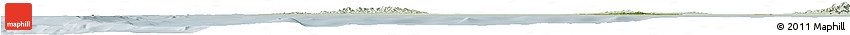 Satellite Horizon Map of Yangon (Rangoon), lighten
