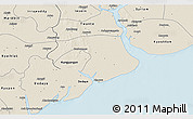 Shaded Relief 3D Map of Kawkhmu