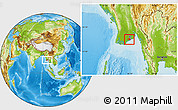 Physical Location Map of Kawkhmu