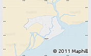 Classic Style Map of Kawkhmu, single color outside