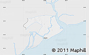 Silver Style Map of Kawkhmu, single color outside
