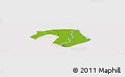 Physical Panoramic Map of Kawkhmu, cropped outside