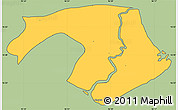 Savanna Style Simple Map of Kawkhmu, cropped outside