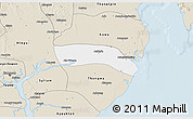 Classic Style 3D Map of Kayan