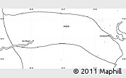 Blank Simple Map of Kayan