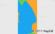 Political Simple Map of Taikkyi
