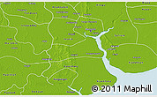 Physical 3D Map of Twante