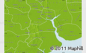 Physical Map of Twante