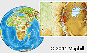 Physical Location Map of Bubanza