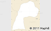 Classic Style Simple Map of Mpanda