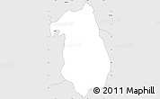 Silver Style Simple Map of Musigati